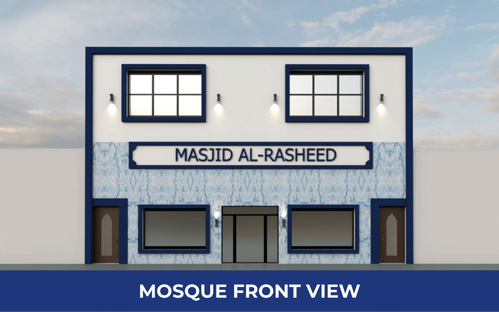MOSQUE FRONT VIEW